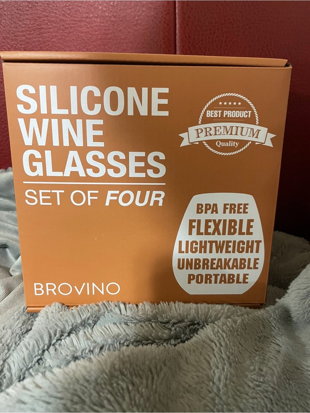 Silicone Wine Glasses